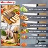 ZESTAW NOŻY KUCHENNYCH W BLOKU KLAUSBERG KB-9036